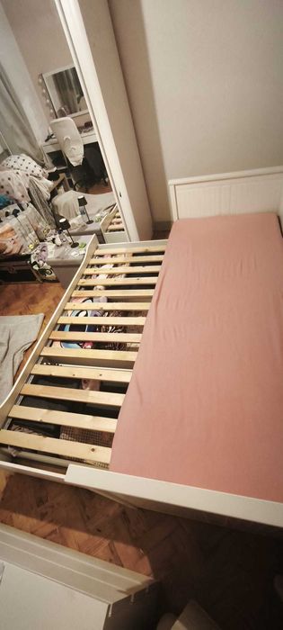 Cama  IKEA BRIMNES Cama individual/dupla