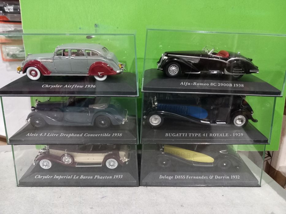 Miniaturas Altaya de coleções francesas