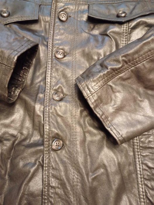 Męska skórzana kurtka