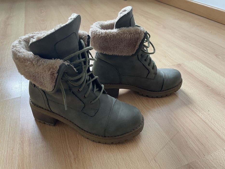 Botas XTI verde tropa