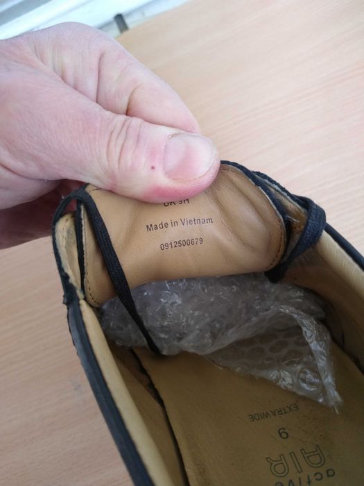 Оригінальні чоловічі туфлі кросівки Clarks, Розмір 43 (9)