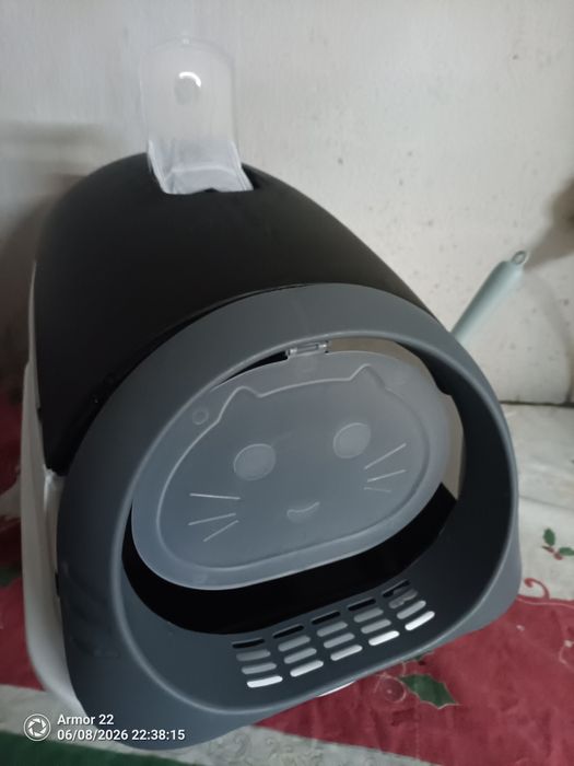 Caixa de areia para gato
