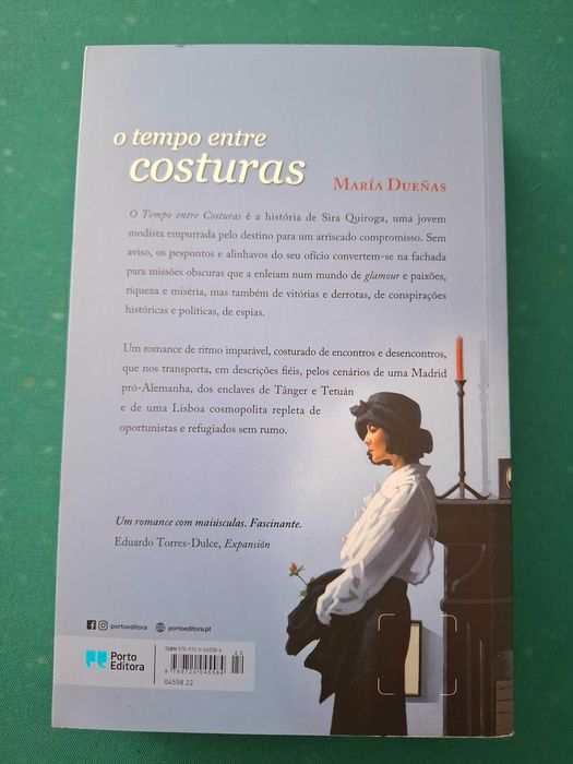 Livro O Tempo Entre Costuras Maria Duenas