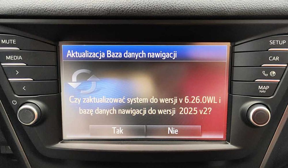 Mapy Toyota Android Auto CarPlay Touch & Go Touch 2 USB Nowość 2025 v2