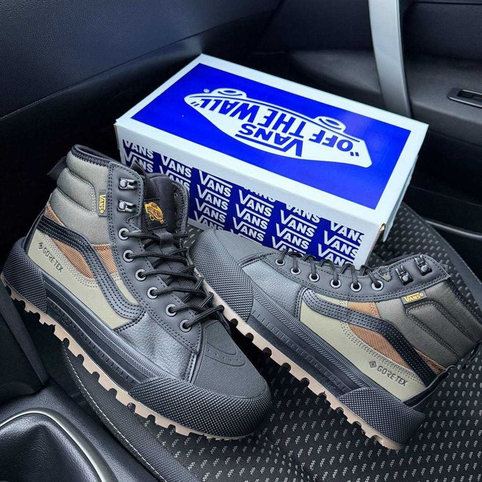 !ХУТРО! Vans Old Skool MTE 1 (Gore-Tex) Black/Khaki 41 42 43 44 45 46