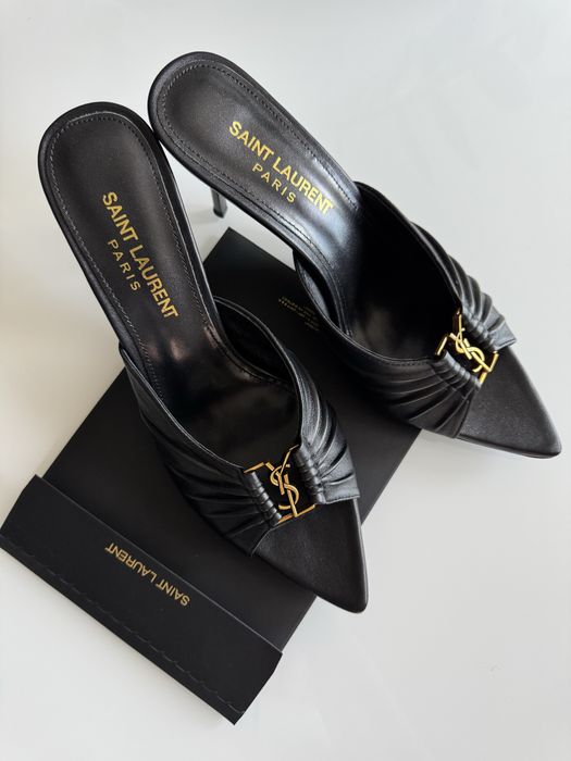 Klapki Babylone Saint Laurent