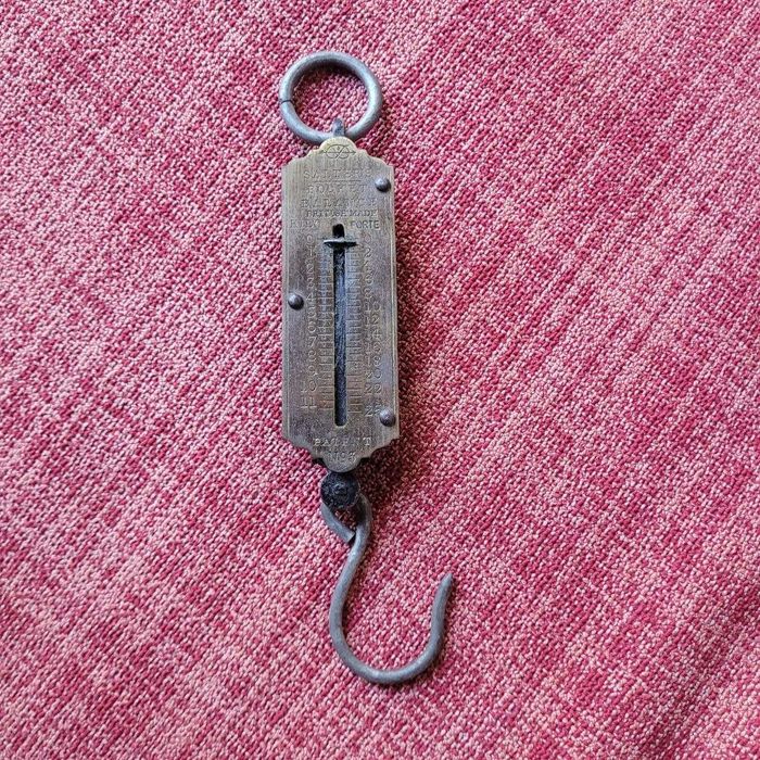Balança Antiga Salter Pocket Balance Vintage Anos 30-50 Industrial