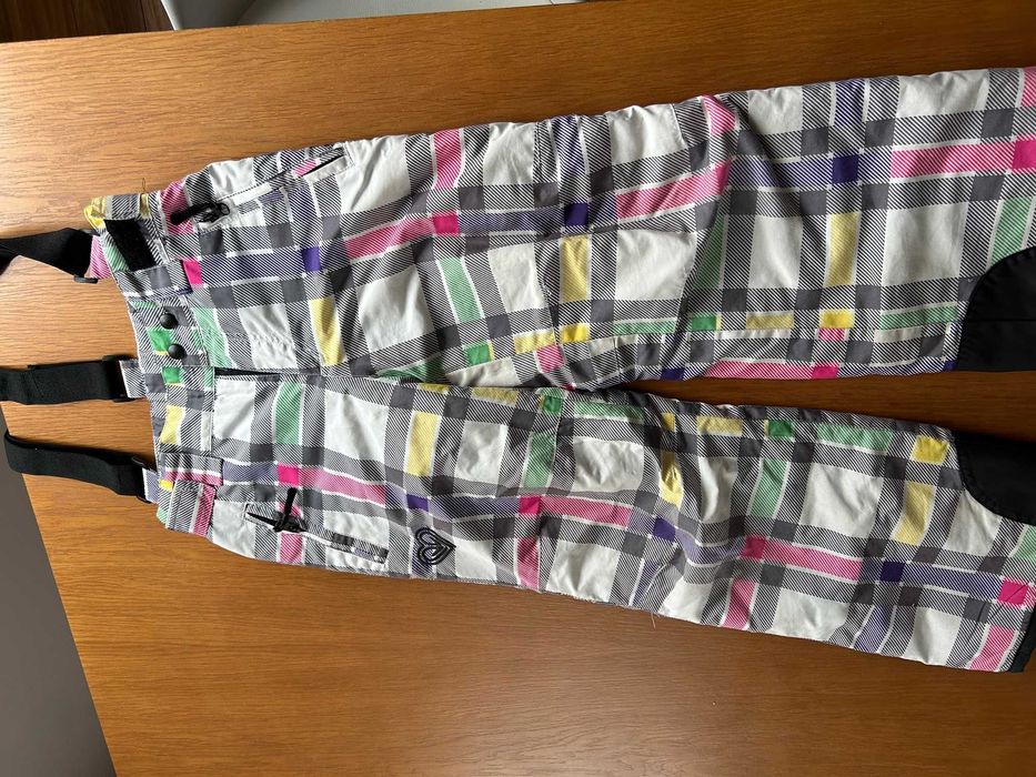 Spodnie narciarskie dla dziewczynki 10 lat 140cm