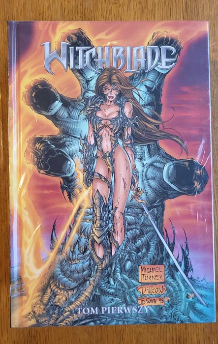 WITCHBLADE tom 1-2 Studio Lain, nowy w folii (okładka limitowana, limitowany)