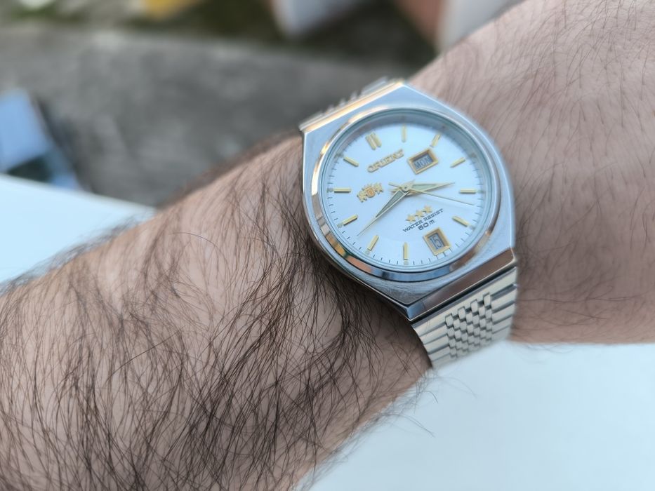 Niespotykany zegarek orient crystal japoński ni seiko tissot citizsn