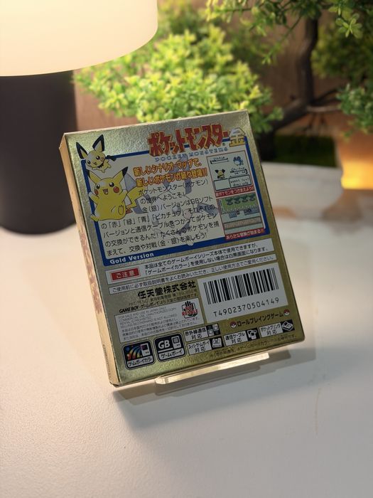 Jogo Pokemon Gold Gameboy JAP