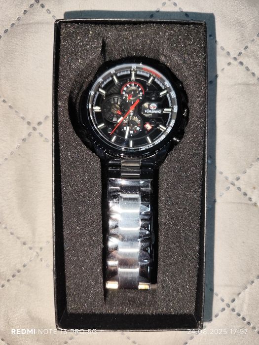 Zegarek Chronograf Forsining nowy