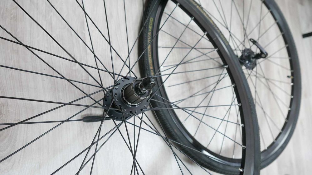 Kompletne koła 28'' pod tarcze z bębenkiem 36 szprych