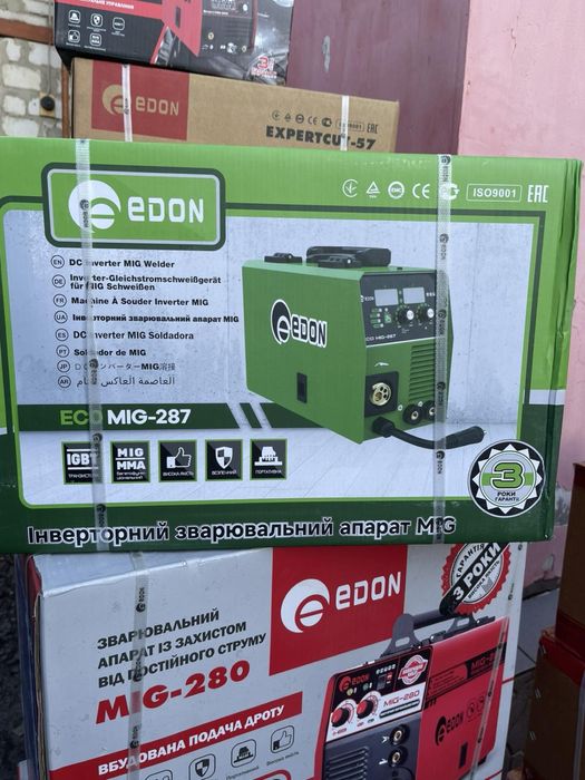 Сварочный полуавтомат Edon ECO MIG 287 с газом и без