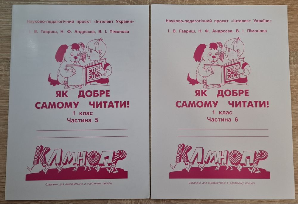 Зошити Інтелект України 1 клас