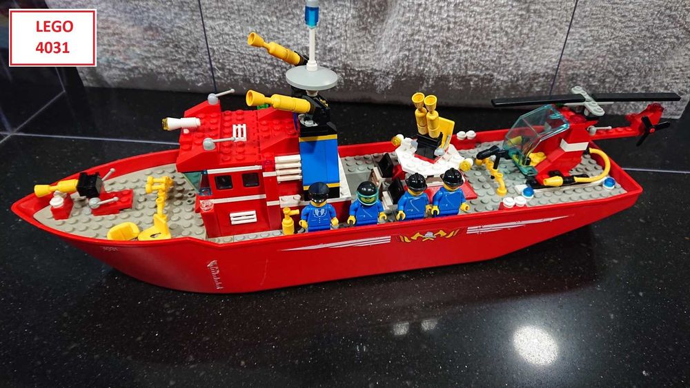 LEGO Barcos Flutuáveis: 4031; 4021; 4012; 4005