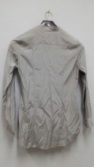 Koszula damska szara H&M, rozmiar 38, długa, używana