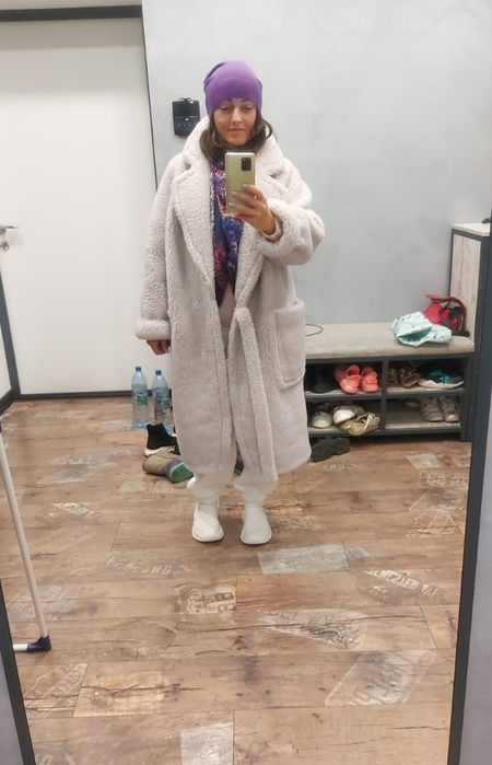 Шуба из 100% мериноса