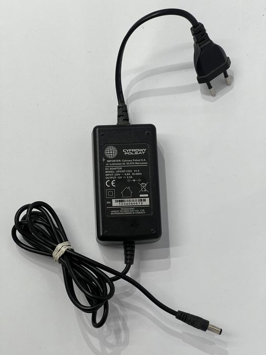 Zasilacz do dekodera Cyfrowy Polsat lub do oświetlenia LED