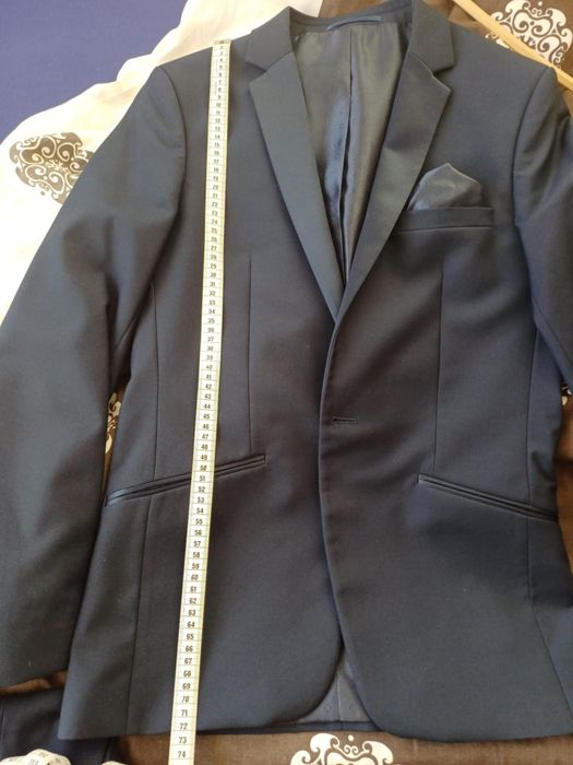 Garnitur męski granatowy