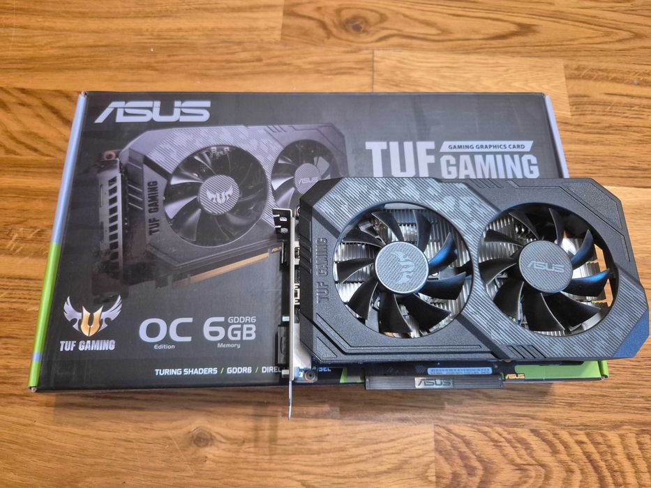 asus geforce gtx 1660 super tuf - купити комп'ютери та