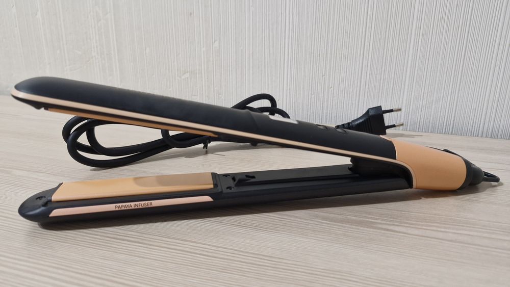 Плойка-Випрямляч для волосся Rowenta Express Shine Papaya SF4620F