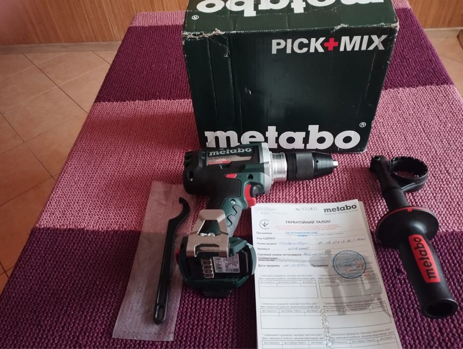 Акумуляторний шурупокрут Metabo bs18ltx