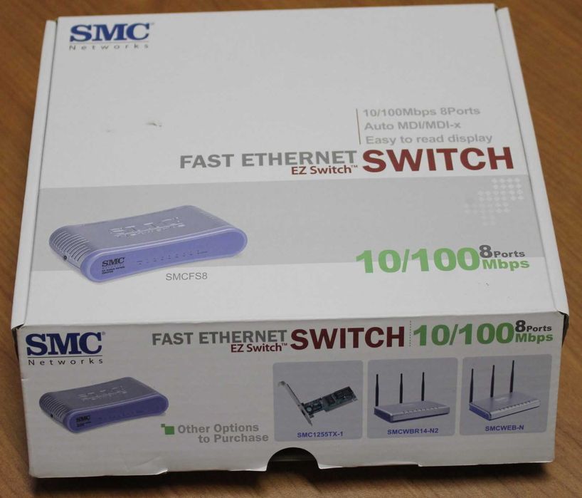 Switch SMC 8 Portas (SMCFS8)64286573118081120