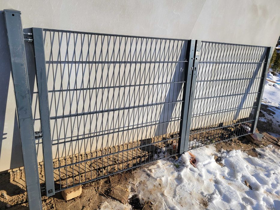 Brama furtka 3metry 4 metry panelowa kuta panelowa wisciowski krispol