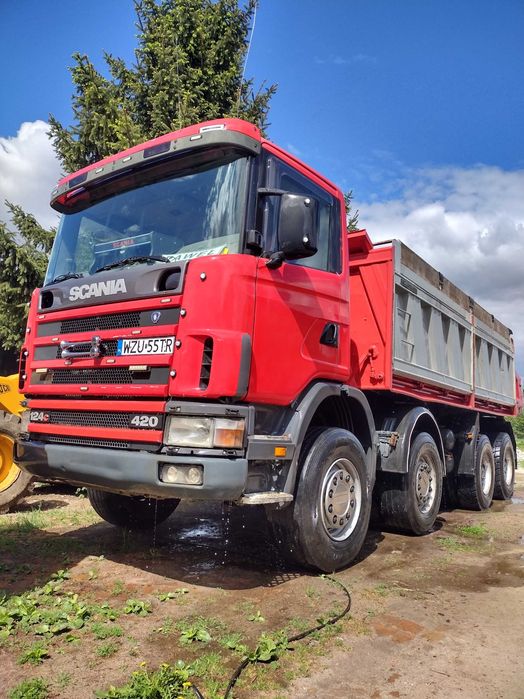 Scania wywrotka 8x4 124c