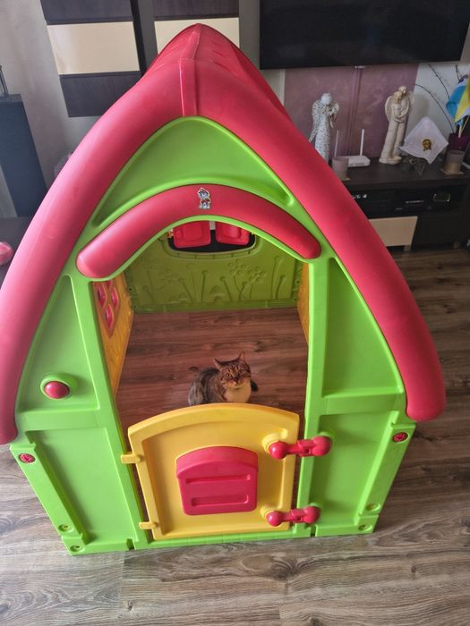 Domek ogrodowy plastikowy