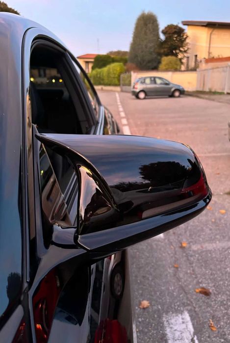 Tampas de Espelho Retrovisor Pretas BMW
