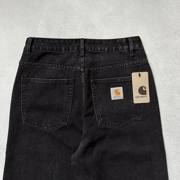 Джинси Carhartt Relaxed Fit Джинсы Черные Штаны Кархарт