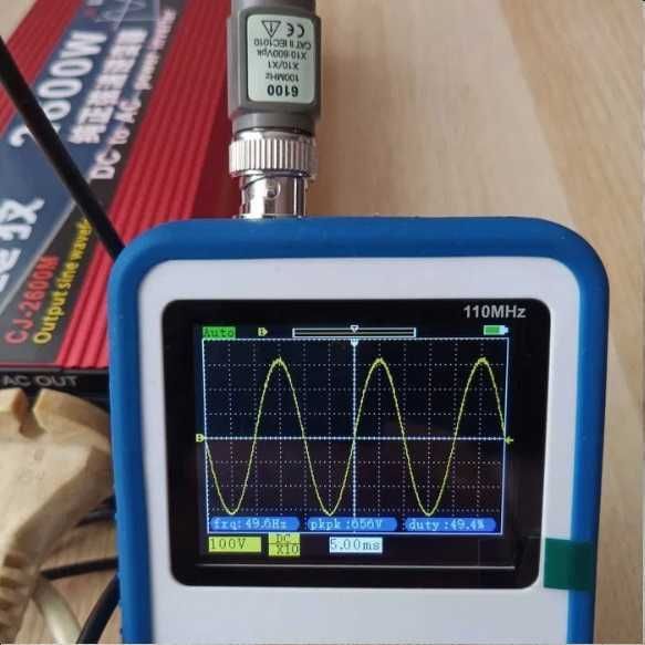 Преобразователь тока ЧИСТЫЙ СИНУС 12-220/2600W. Инвертор. ДЛЯ КОТЛА