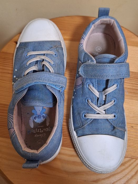 Trampki dziewczęce z motywem Stitch 33-34