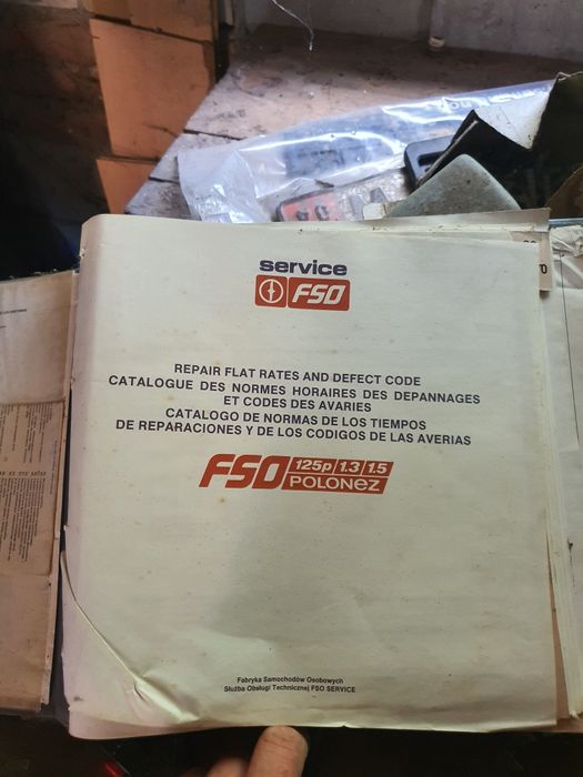 ksiazki serwisowe FSO
