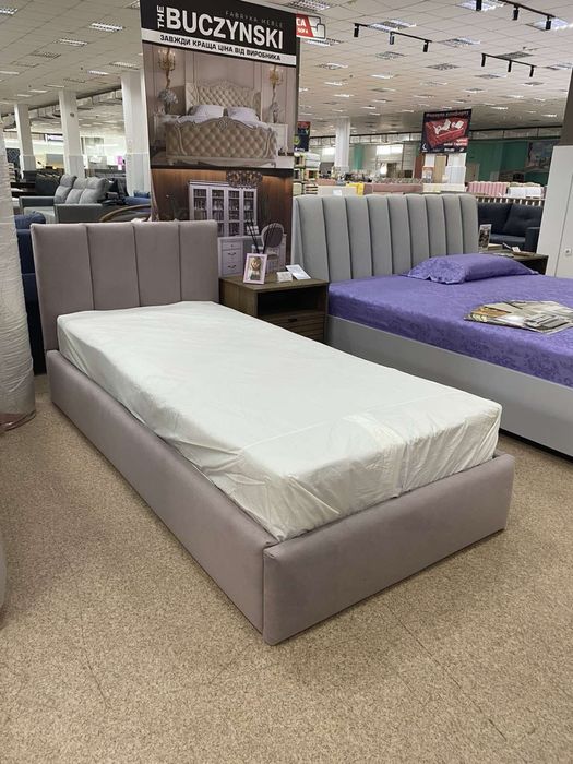 ліжко 80*190, ліжко із натурального дерева, підліткове ліжко, 90*190