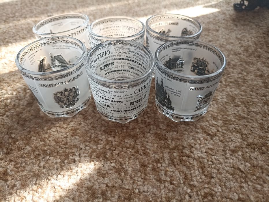 Рюмки 6шт стан новий