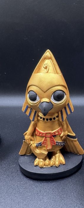 4 estátuas peças Deuses Egito Hórus, Nefertiti Bastet Sobek