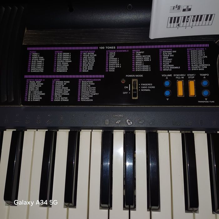 Teclado casio CTK-480