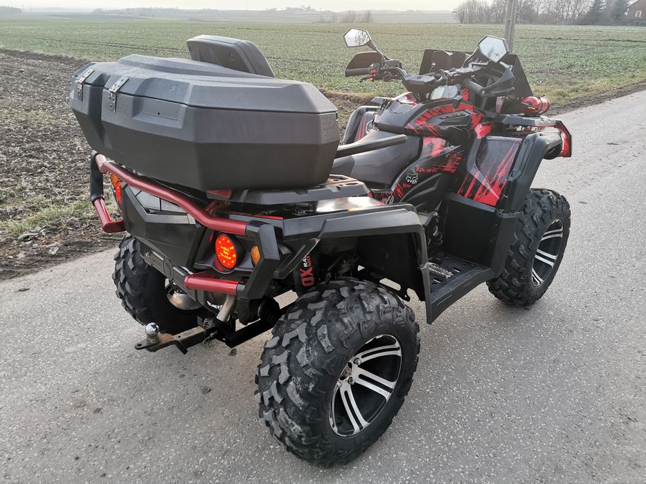Odes Pathcross 650 MAX 4x4 Zarejestrowany Kufer Wyciągarka Ledbar Alus