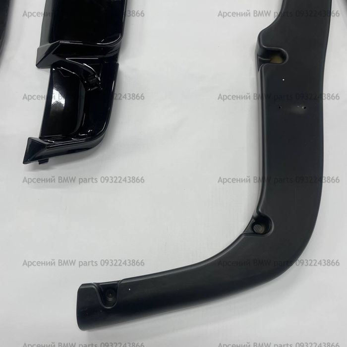Губа диффузор bmw e39 е39 спліттер дифузор юбка м пакет накладка