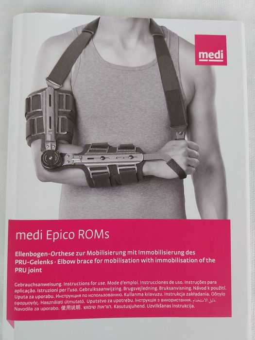 EPICO ROM - ortotese cotovelo esquerdo MEDI
