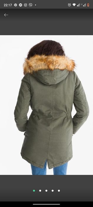 Куртка тепла зимова парка