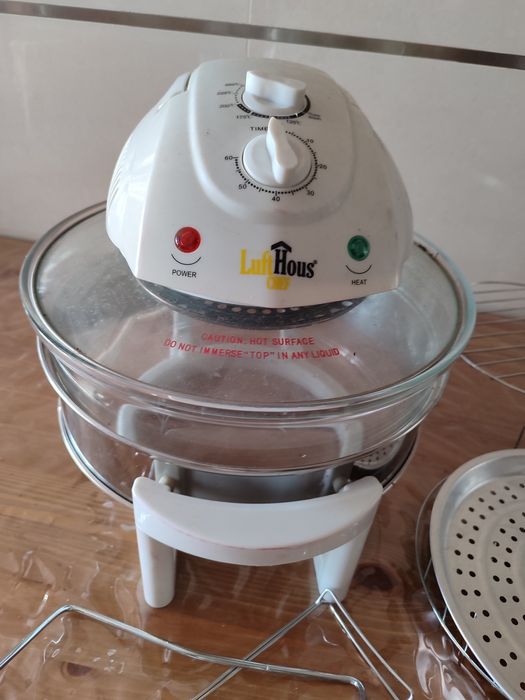 Forno de Convecção Halogéneo Luminous Chef Hous 1400W (c/ Anel Extenso