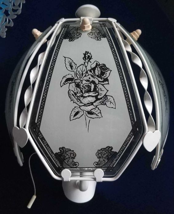 Kinkiet lampa retro