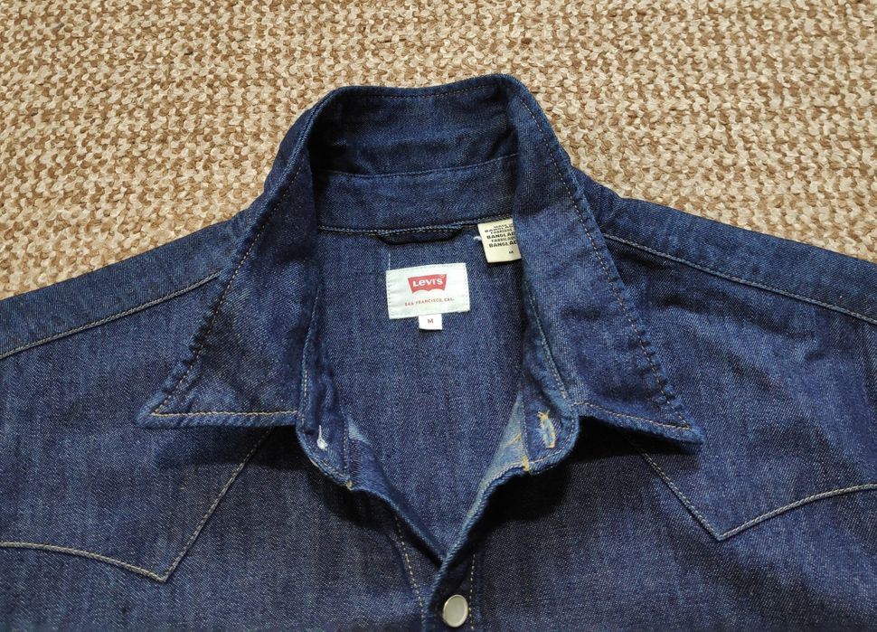 Levi's Barstow Western Denim Shirt джинсова сорочка оригінал M