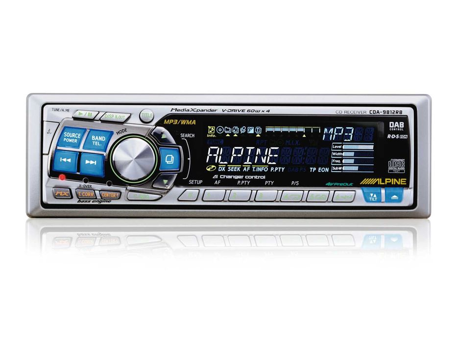 Comando de Rádio Alpine RUE-4187