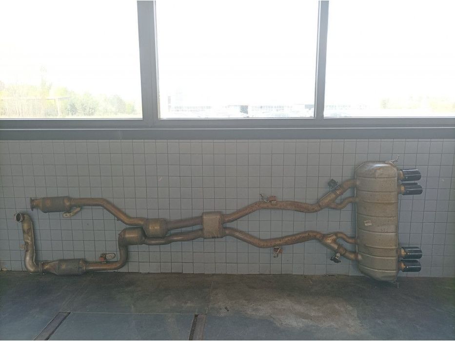 BMW M3 G80 3.0 T S58B30A 510 KM TŁUMIK WYDECH KOMPLETNY M-SPORT 8096118