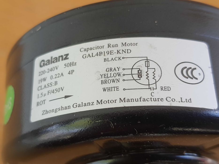 Двигатель  Galanz  GAL4P19E - KND  для кондиционера.